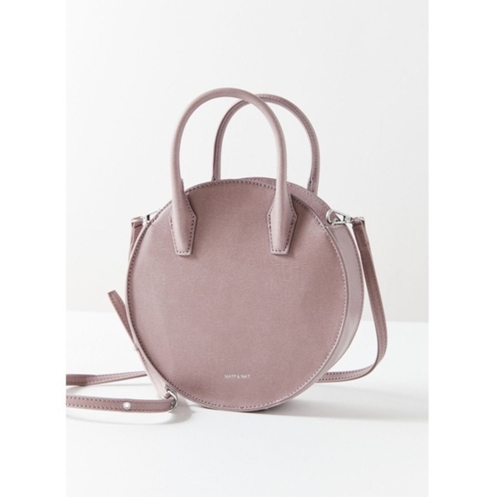 Matt & Nat: Vegan Leather Circle Cross Body Bag